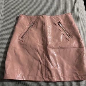 Forever 21 leather skirt